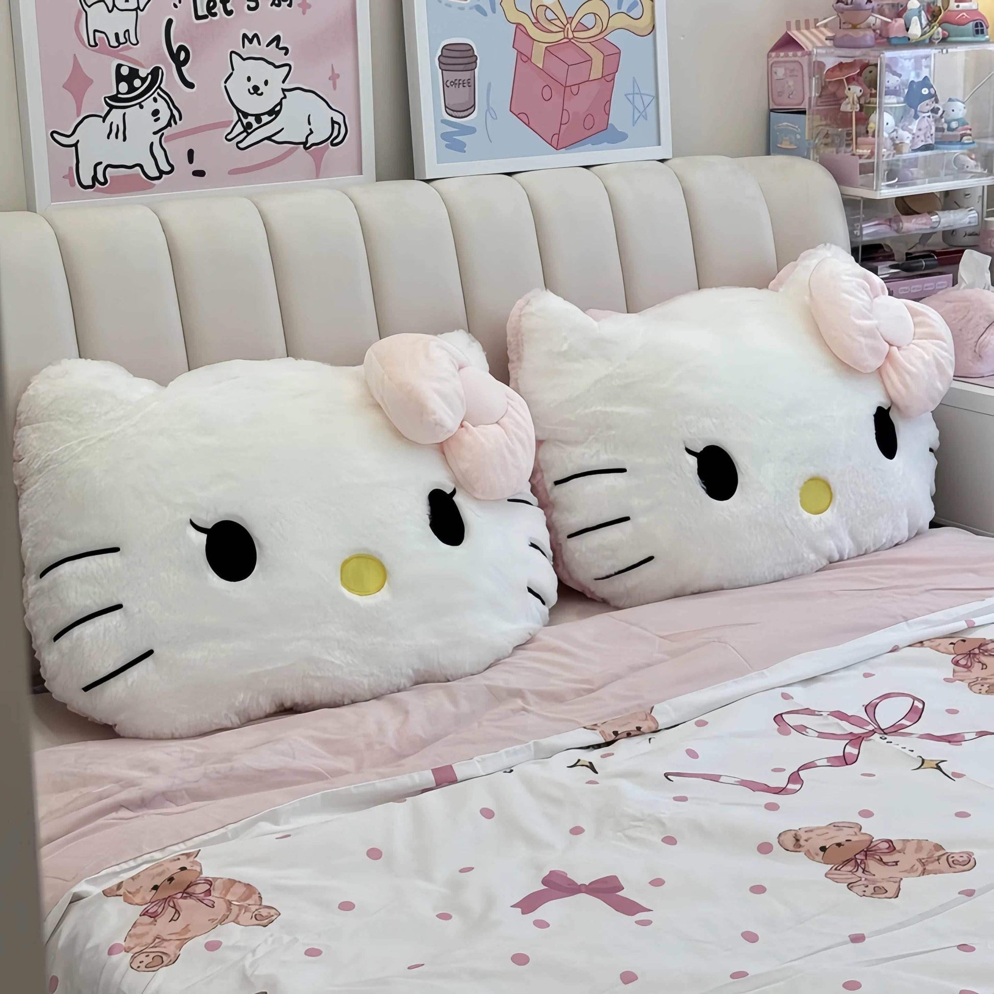 Cuddly Hello Kitty Pillows - Snuggle Heaven
