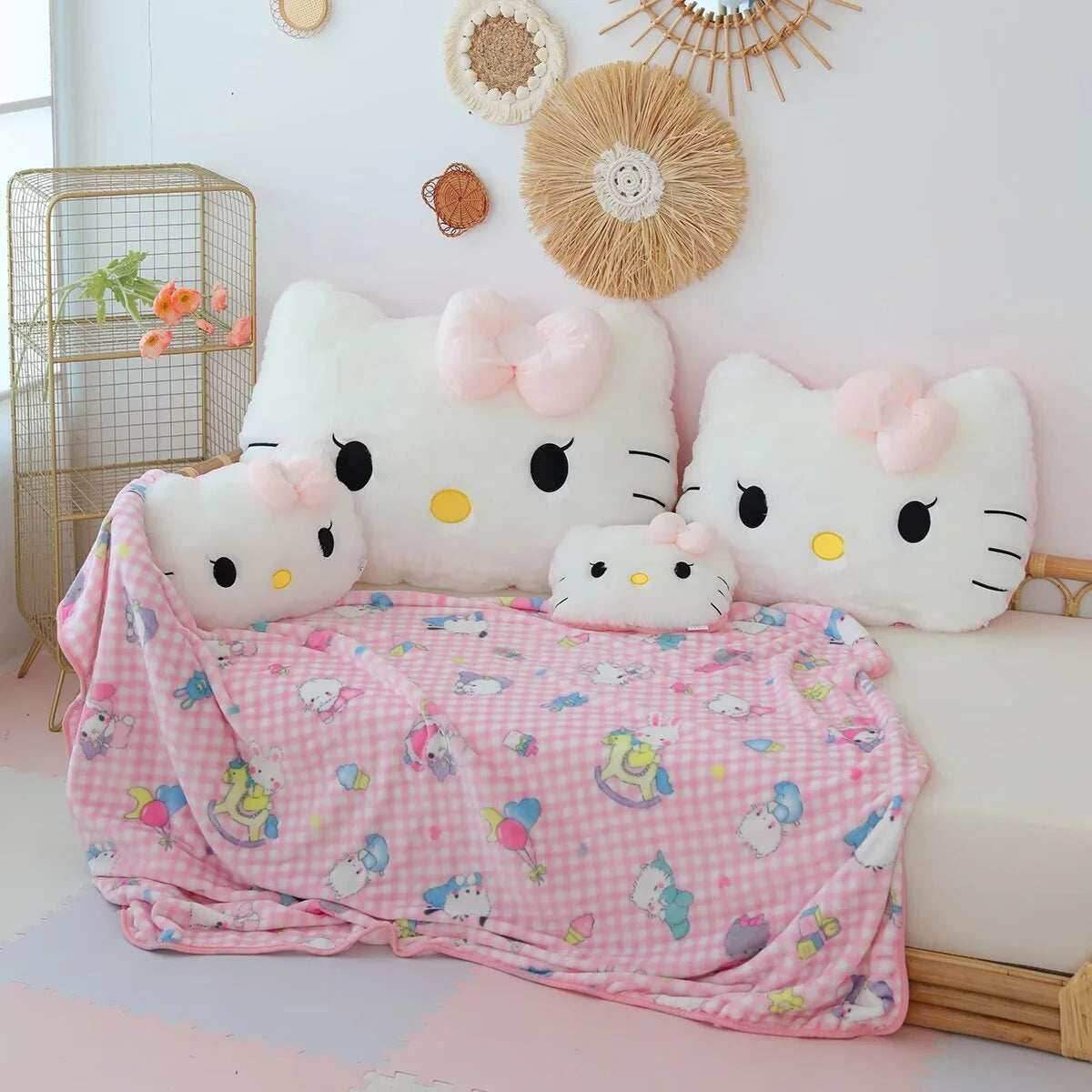 Cuddly Hello Kitty Pillows - Snuggle Heaven