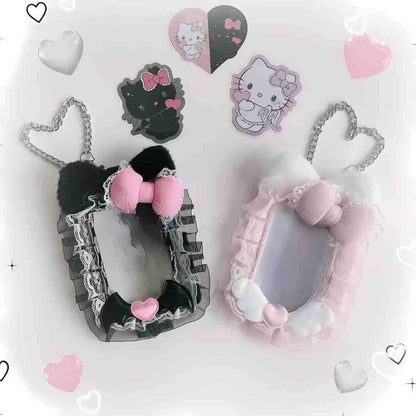 Hello Kitty Light & Dark Series Card Holder - Snuggle Heaven