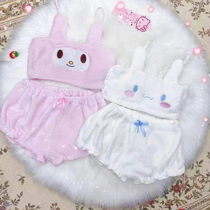 FluffyDreams Two Piece Pajama Set - Snuggle Heaven