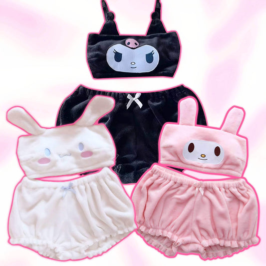 FluffyDreams Two Piece Pajama Set - Snuggle Heaven