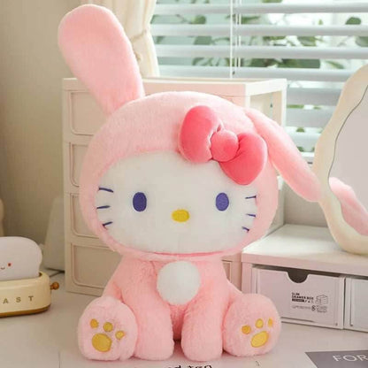 Hello Kitty Bunny Plushies (25cm/10") - Snuggle Heaven