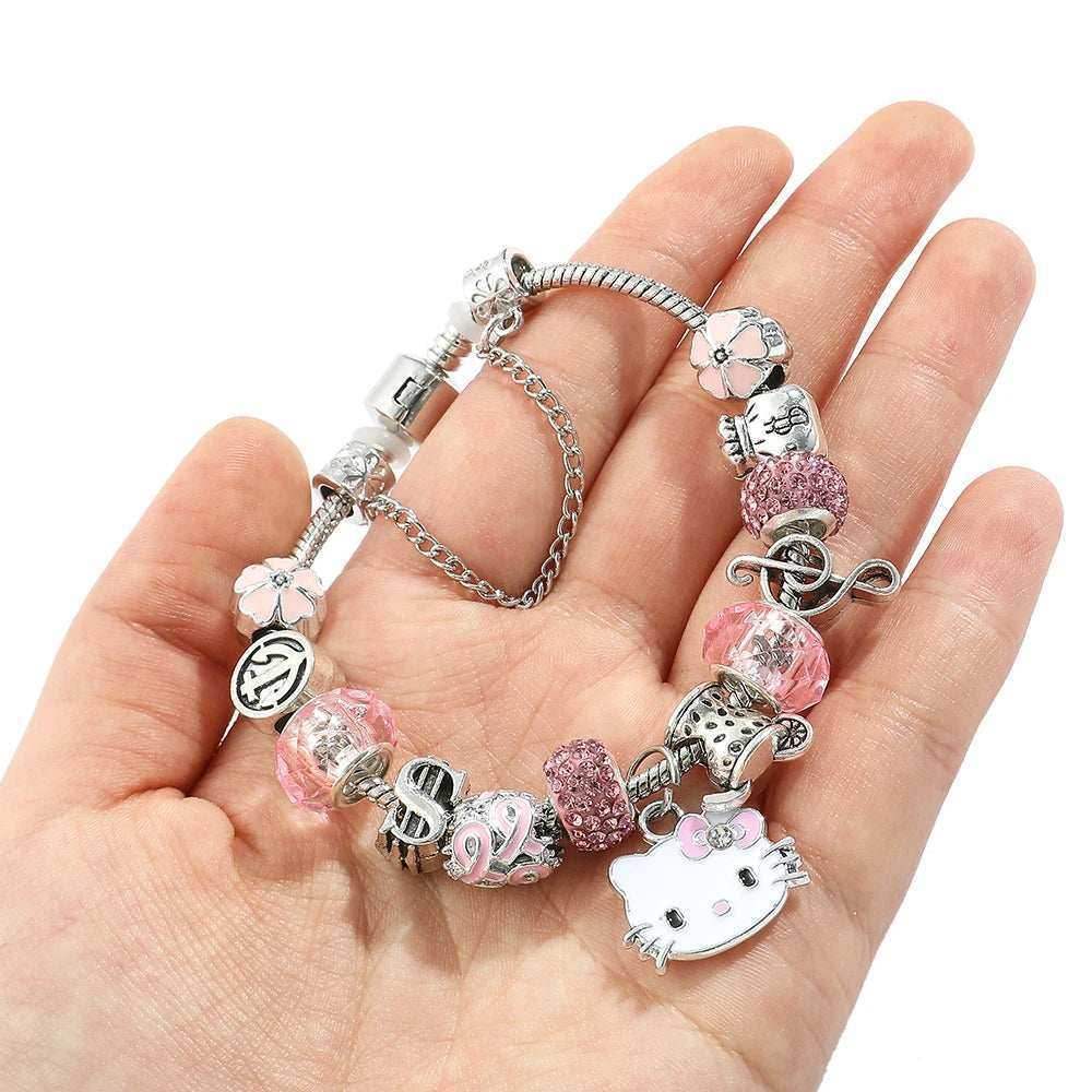 Hello Kitty Charm Bracelet - Snuggle Heaven