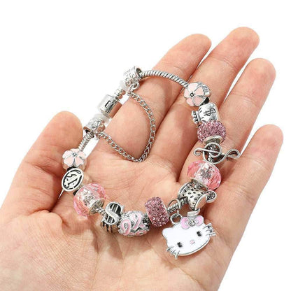Hello Kitty Charm Bracelet - Snuggle Heaven