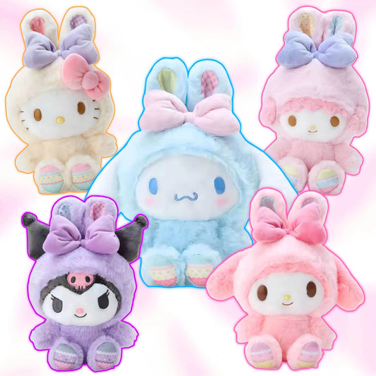 Charming Easter Bunny Plushies (23cm/9") - Snuggle Heaven