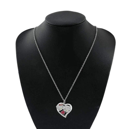 Hello Kitty Crystal Pendant Necklace - Snuggle Heaven