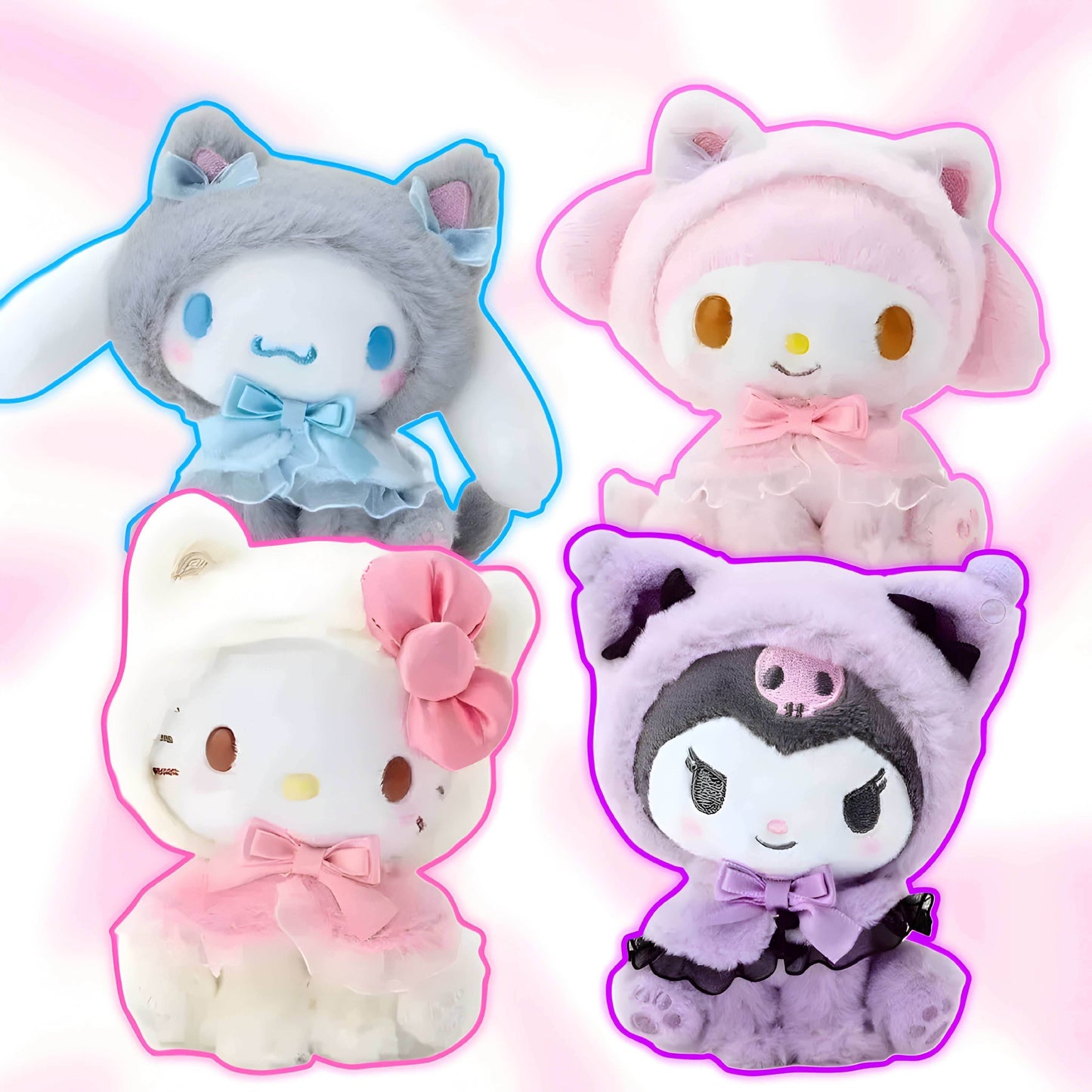 Cute Cat Plushies (20cm/8") - Snuggle Heaven