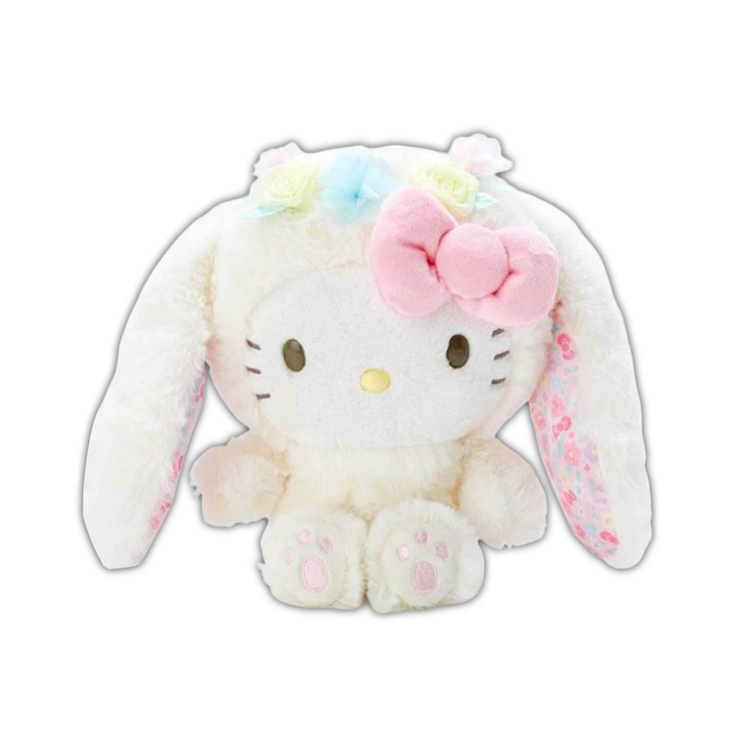 Floral Bunny Plushies (20cm/8") - Snuggle Heaven