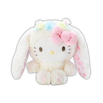 Floral Bunny Plushies (20cm/8") - Snuggle Heaven
