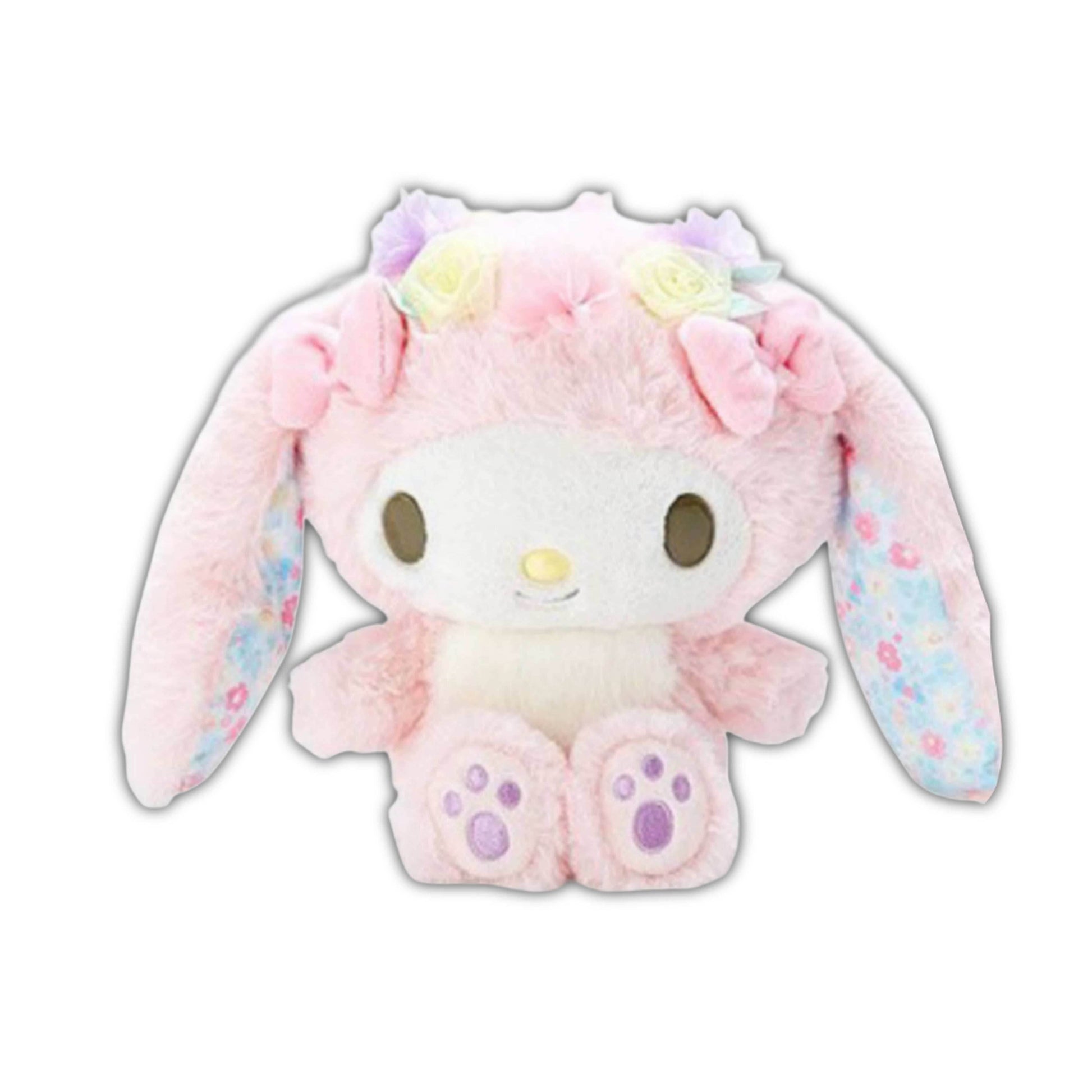 Floral Bunny Plushies (20cm/8") - Snuggle Heaven