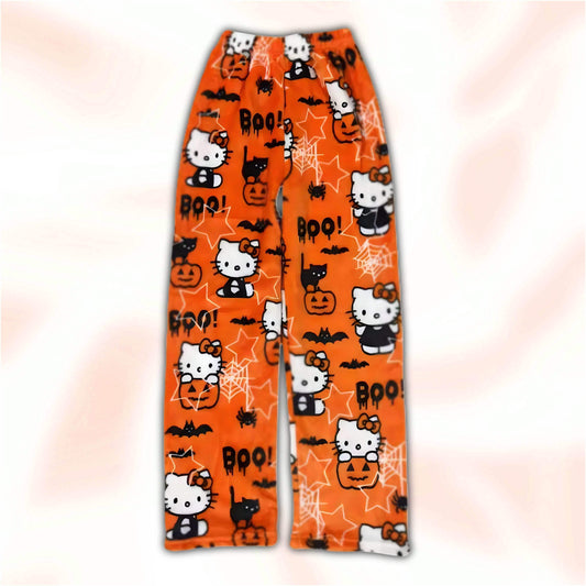 Hello Kitty Spooky Pajama Pants - Snuggle Heaven