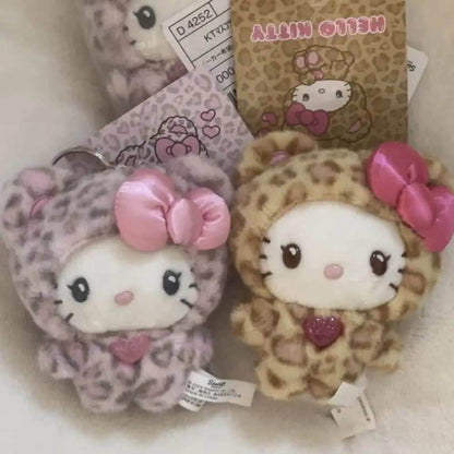 Leopard Plushie Keychains (10cm/4") - Snuggle Heaven