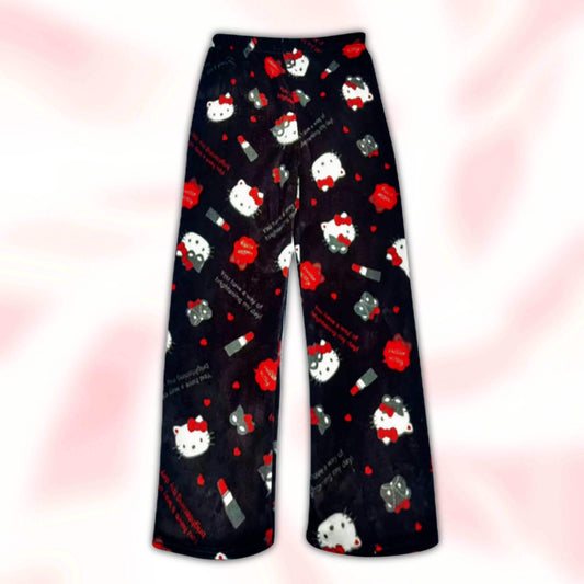 Hello Kitty Midnight Glam Pajama Pants - Snuggle Heaven