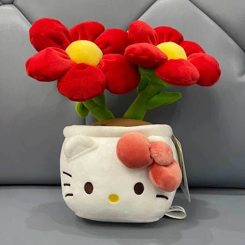 Kitty Petal Magic Flower Pot (25cm/9.8") - Snuggle Heaven