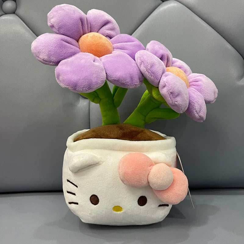 Kitty Petal Magic Flower Pot (25cm/9.8") - Snuggle Heaven
