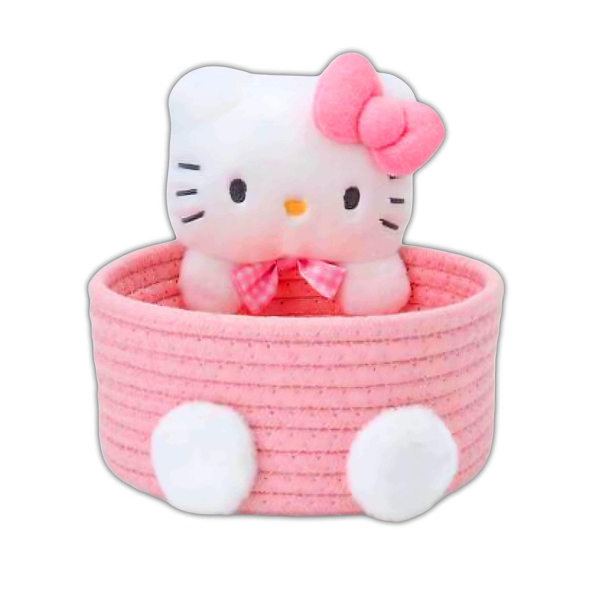 Hello Kitty Plush Love Basket - Snuggle Heaven