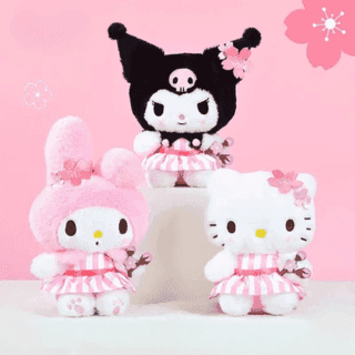 Sakura Dress Plushies (30cm/12") - Snuggle Heaven