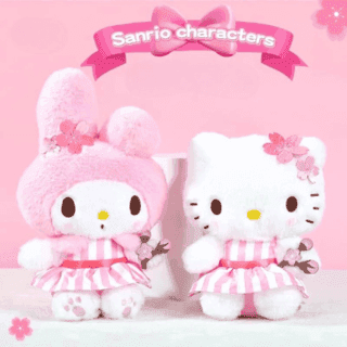 Sakura Dress Plushies (30cm/12") - Snuggle Heaven