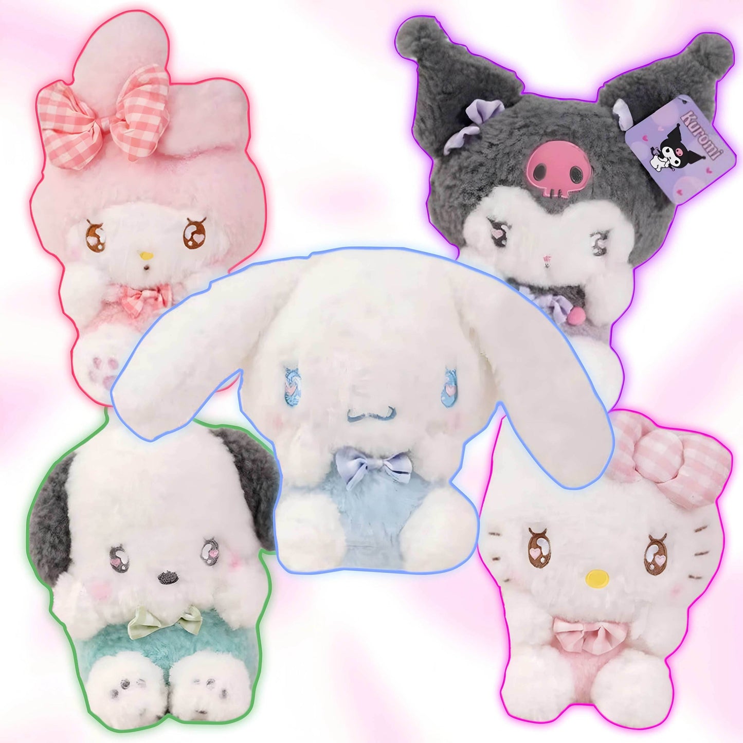 Sparkling Eyes Plushies (20cm/8") - Snuggle Heaven