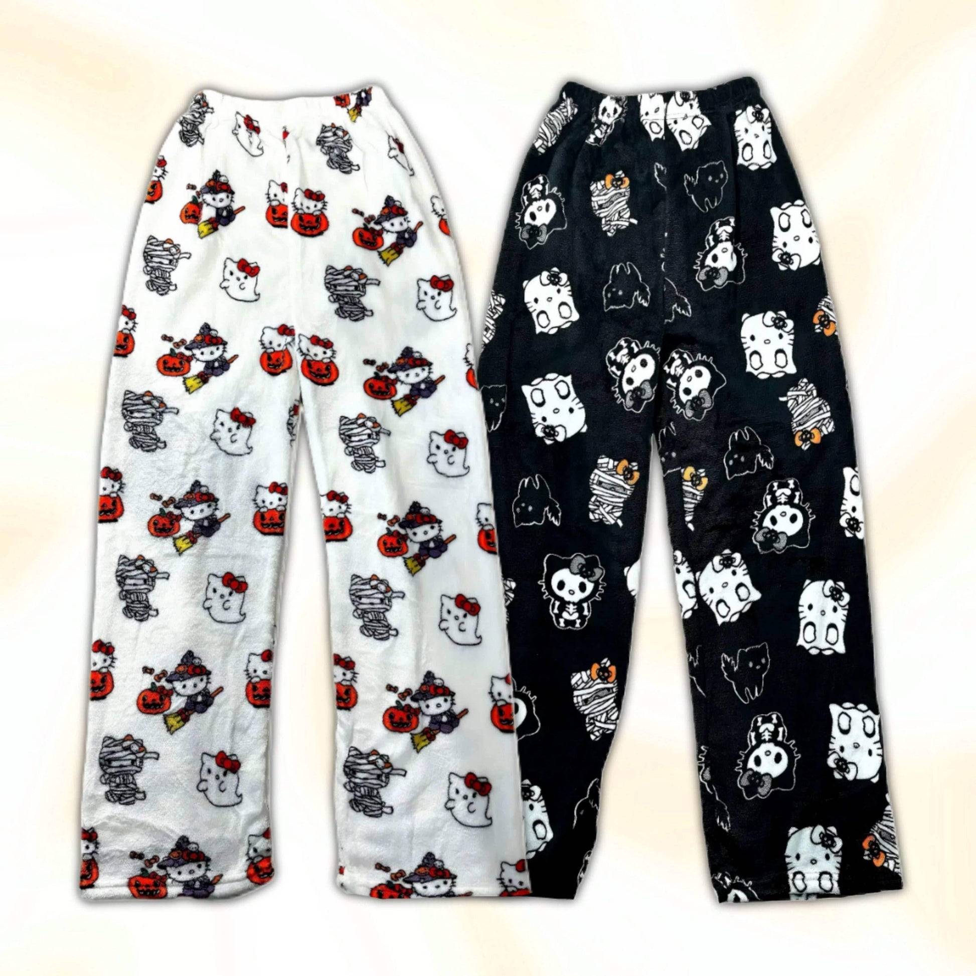 Hello Kitty Spooky Night Pajama Pants - Snuggle Heaven