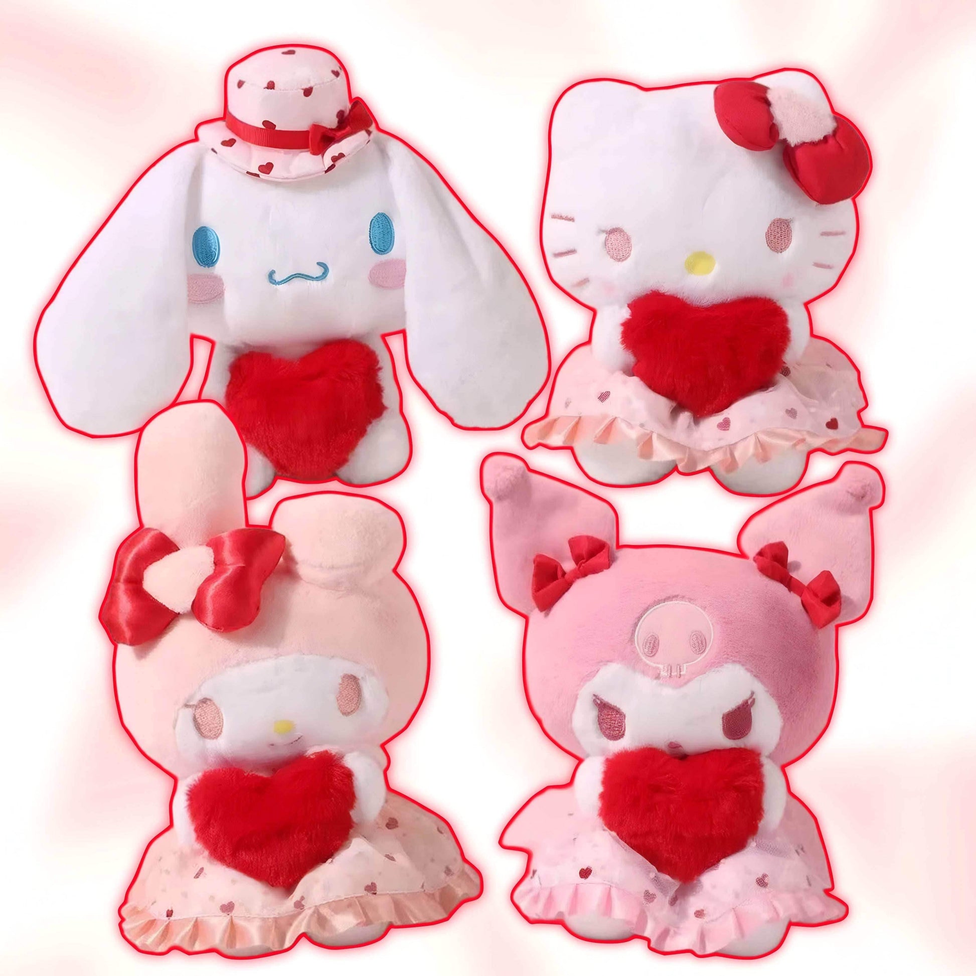 Sweetheart Valentine's Day Plushies (20cm/8inch) - Snuggle Heaven