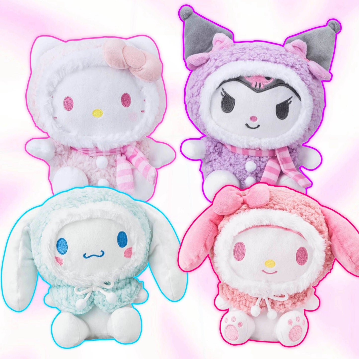 Winter Jacket Plushies (22cm/8.6") - Snuggle Heaven