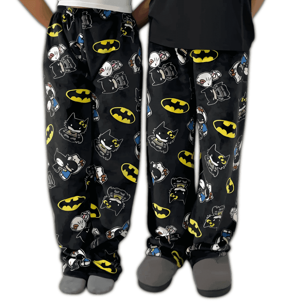 Hello Kitty x Batman Pajama Pants - Snuggle Heaven