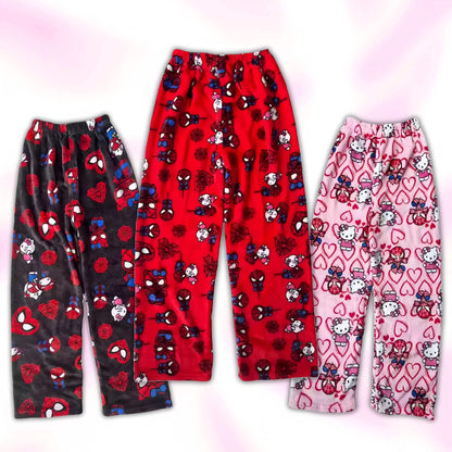 Hello Kitty x Spider Man Pajama Pants - Snuggle Heaven