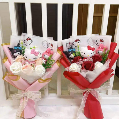Kawaii Blossom Flower Bouquet - Snuggle Heaven