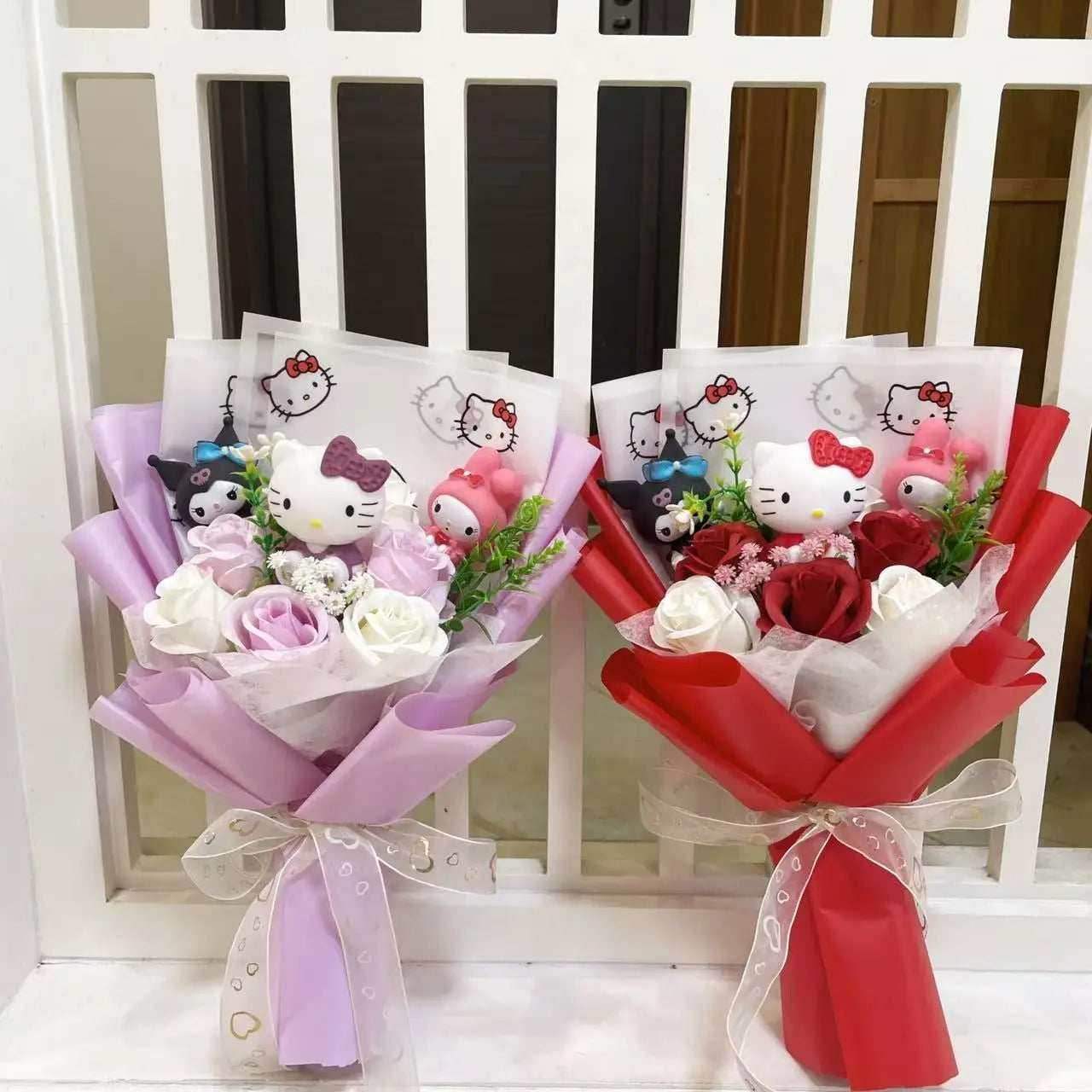 Kawaii Blossom Flower Bouquet - Snuggle Heaven