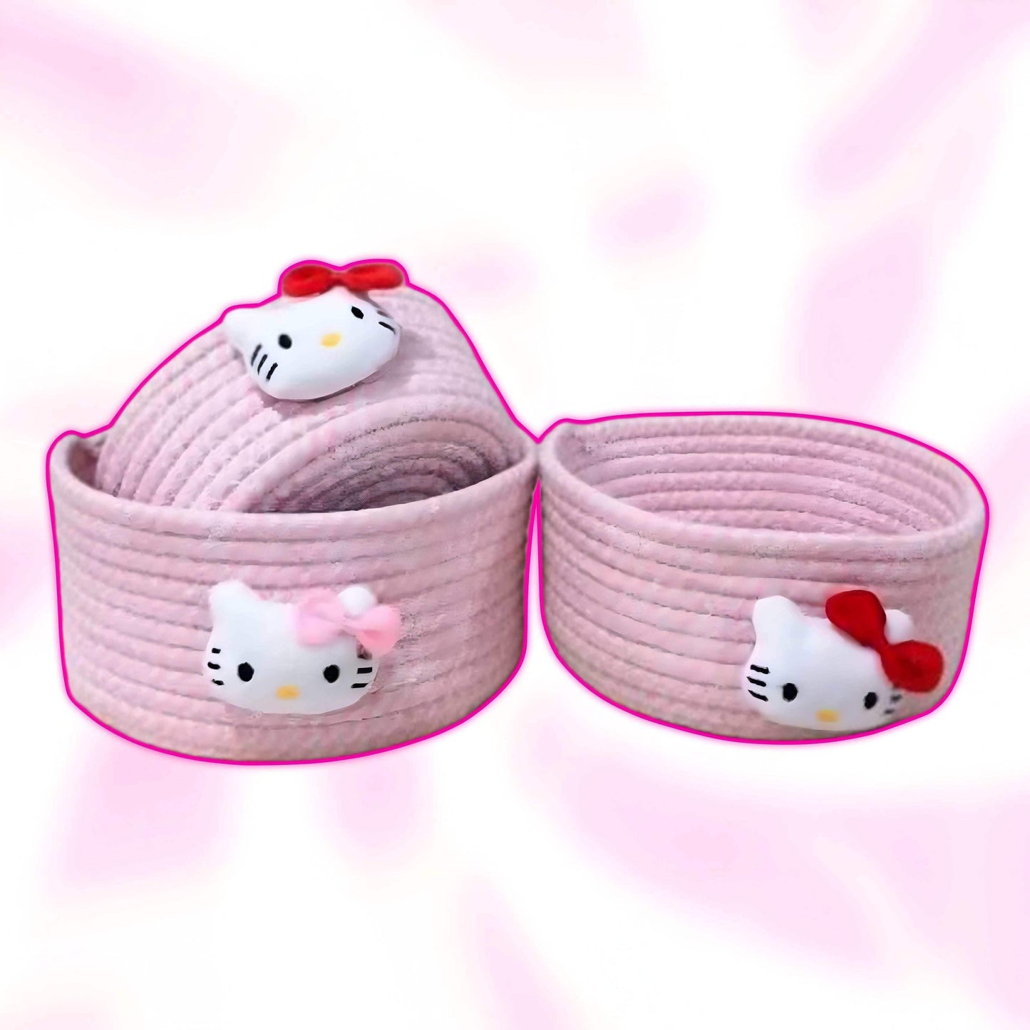 Kawaii Hello Kitty Love Baskets - Snuggle Heaven