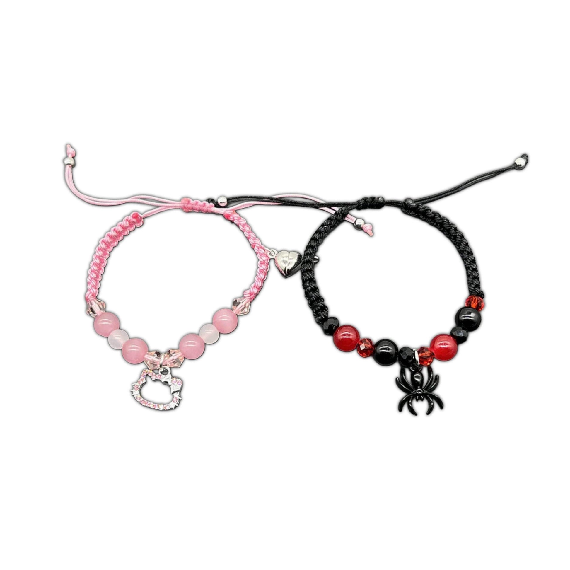 Matchy Hello Kitty & Spider-Man Bracelets - Set Of 2 - Snuggle Heaven