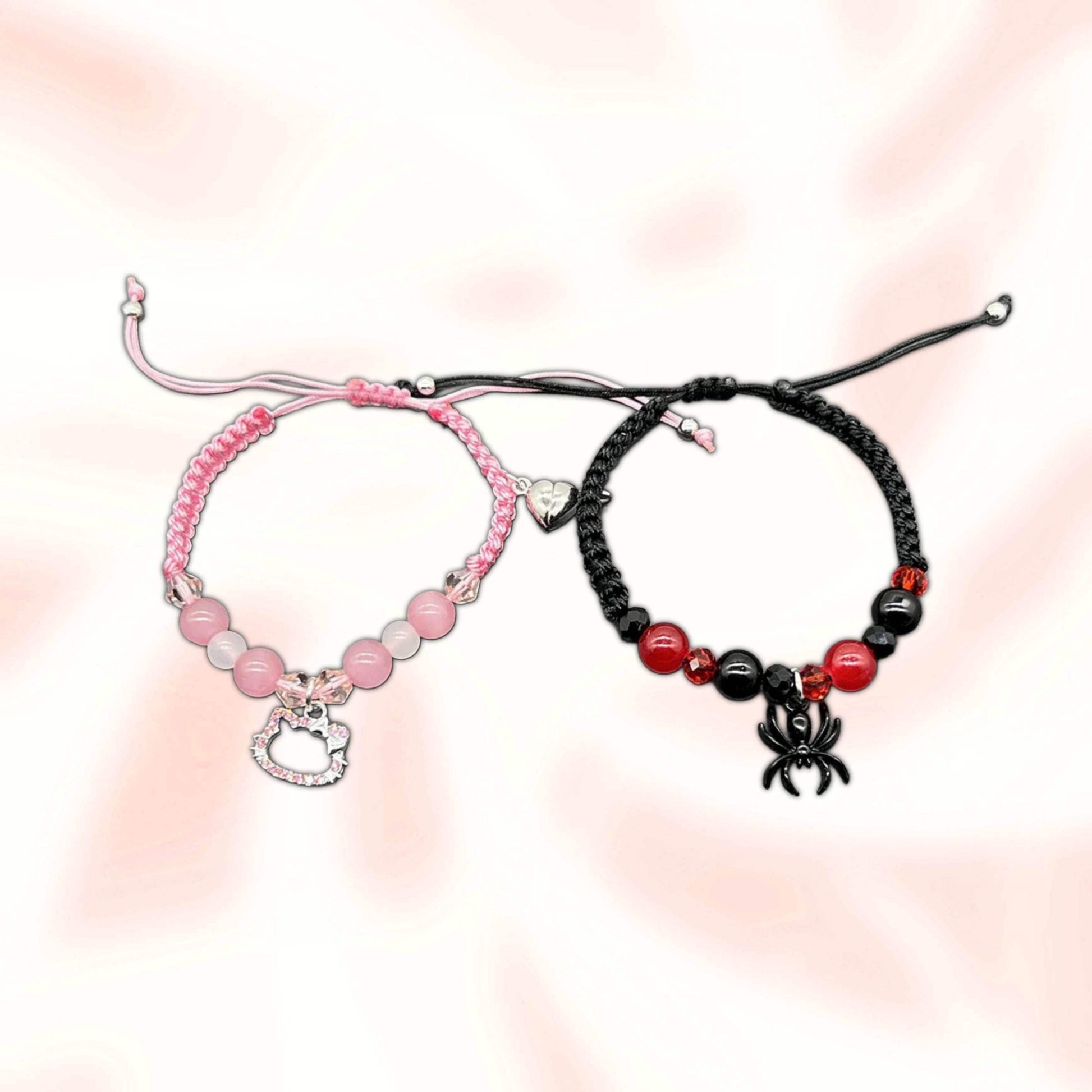 Matchy Hello Kitty & Spider-Man Bracelets - Set Of 2 - Snuggle Heaven