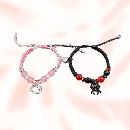 Matchy Hello Kitty & Spider-Man Bracelets - Set Of 2 - Snuggle Heaven