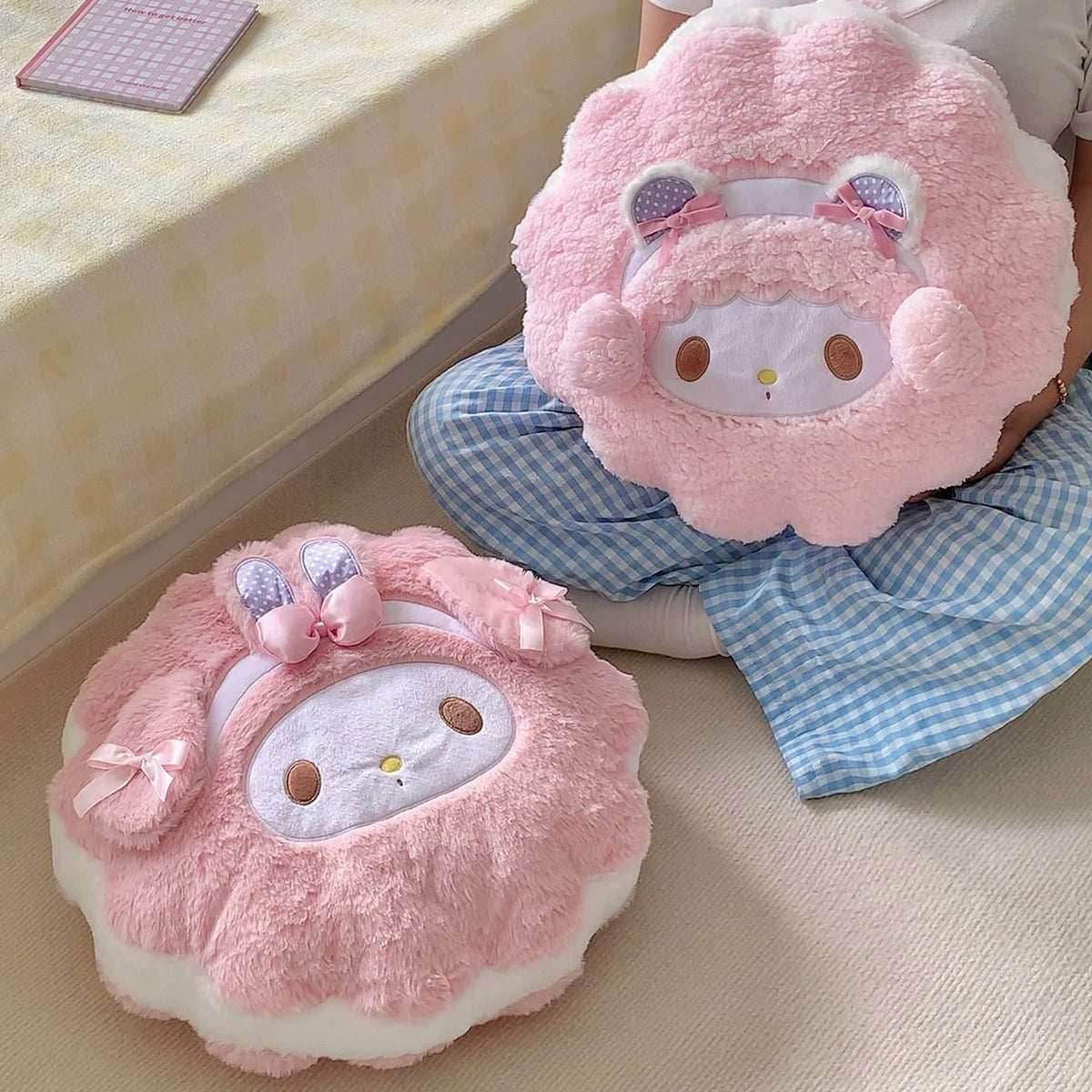My Melody Fluffy Cloud Pillow (40x40cm) - Snuggle Heaven