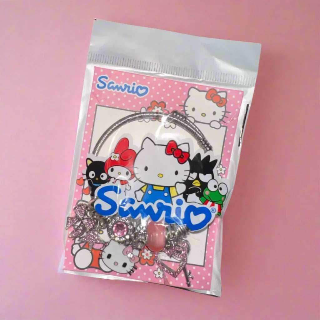 Pink Hello Kitty Bling Bracelet - Snuggle Heaven