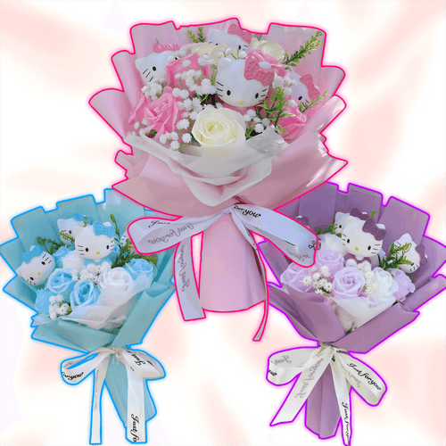 Purr-fect Kitty Bouquet - Snuggle Heaven