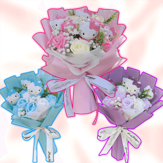 Purr-fect Kitty Bouquet - Snuggle Heaven