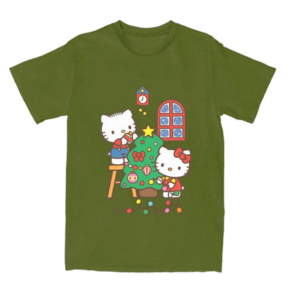 Hello Kitty Christmas Tree T-Shirt - Snuggle Heaven