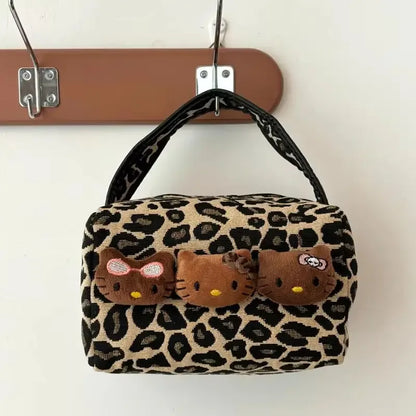 Hello Kitty Leopard Print Handbag - Snuggle Heaven