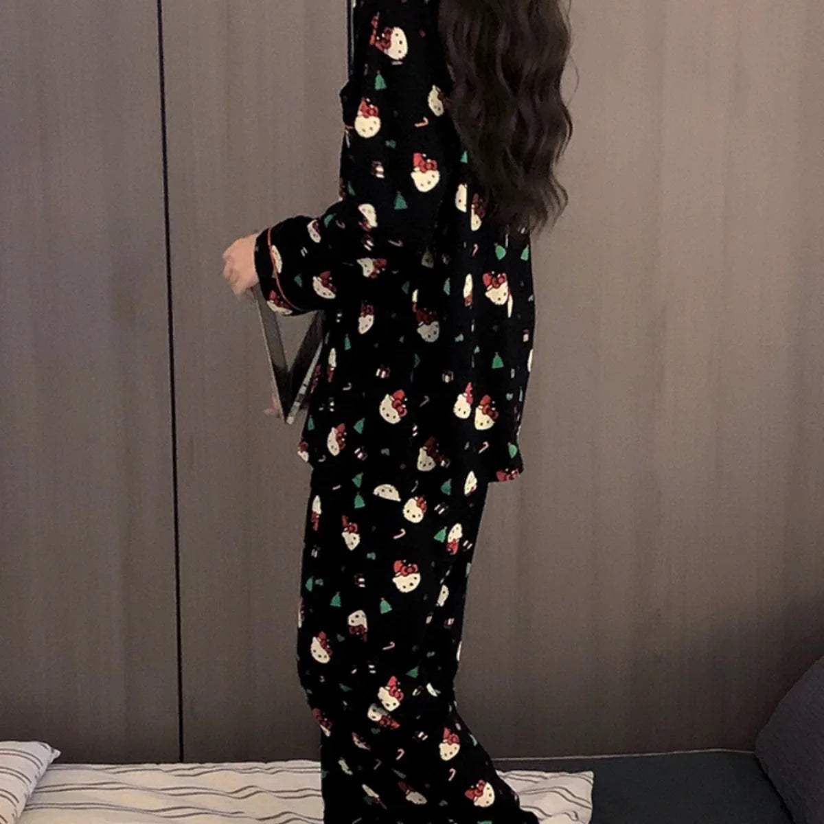 Hello Kitty Christmas Time Two-Piece Pajama - Snuggle Heaven