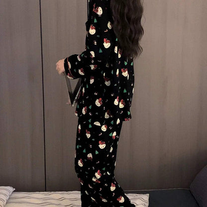 Hello Kitty Christmas Time Two-Piece Pajama - Snuggle Heaven