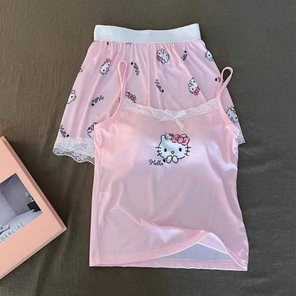 Hello Kitty Sleepwear 2pcs - Snuggle Heaven