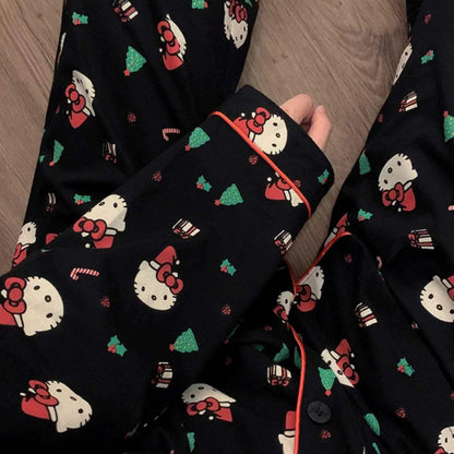Hello Kitty Christmas Time Two-Piece Pajama - Snuggle Heaven