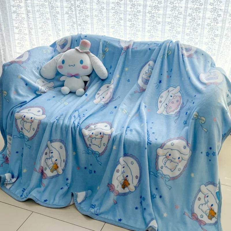 Hello Kitty Kawaii Nights Velvet Blanket - Snuggle Heaven