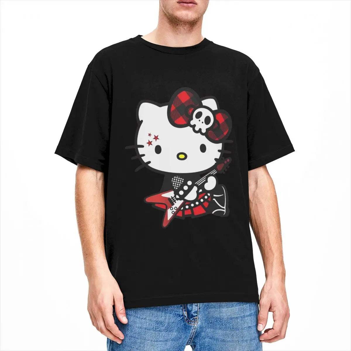 Hello Kitty Punk Rock Star T-Shirt - Snuggle Heaven