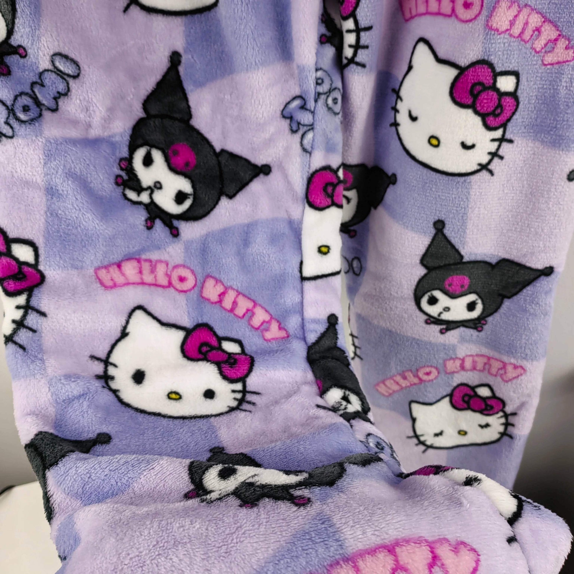 Hello Kitty & Kuromi Pajama Pants - Snuggle Heaven