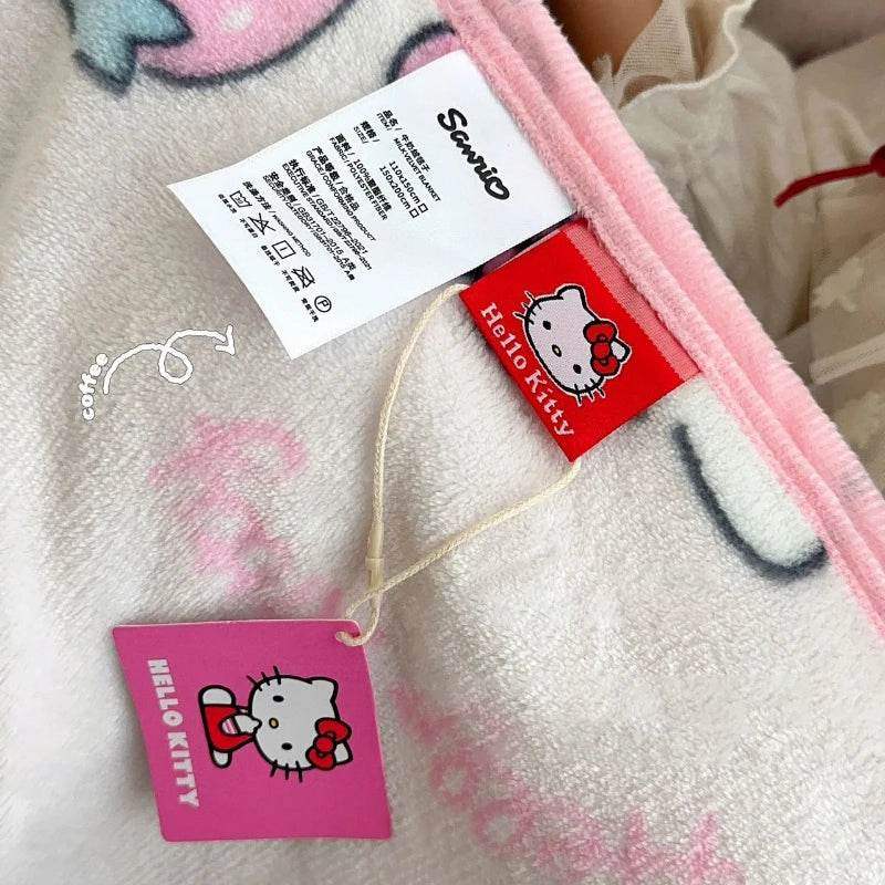 Hello Kitty Kawaii Nights Velvet Blanket - Snuggle Heaven