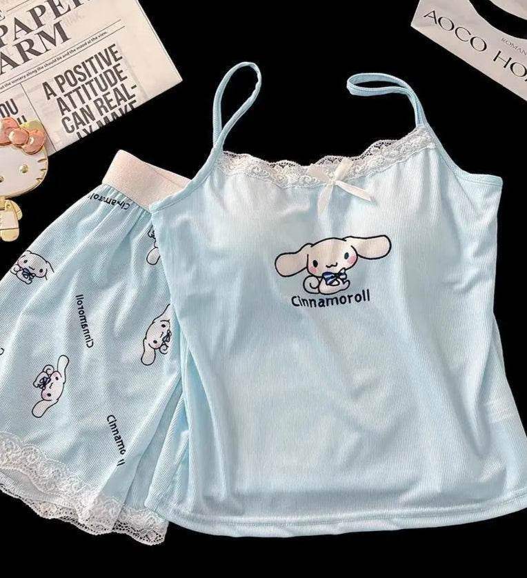 Cinnamoroll Sleepwear Set 2pcs - Snuggle Heaven