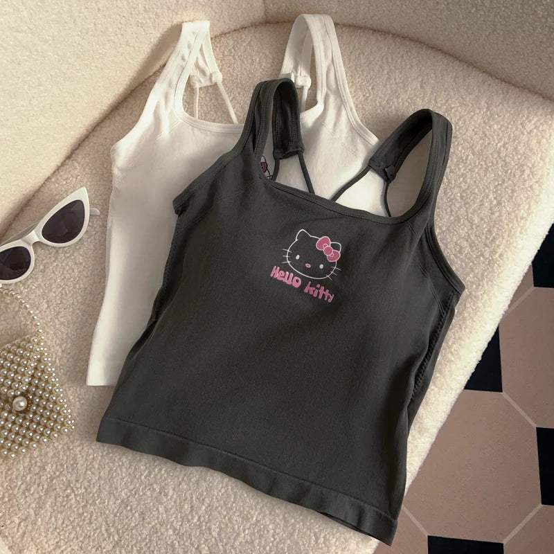 Hello Kitty Kawaii Crop Top - Snuggle Heaven